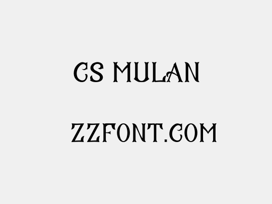 CS Mulan