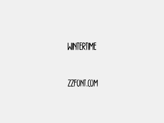 WINTERTIME