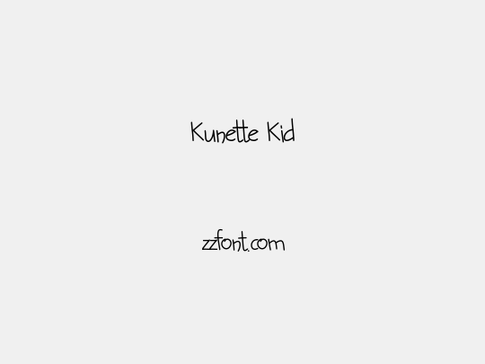 Kunette Kid