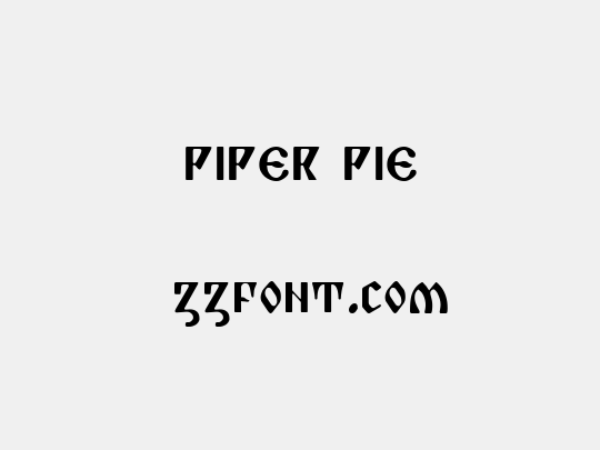 Piper Pie