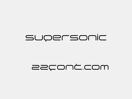 supersonic