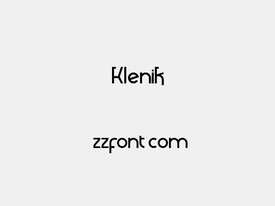 Klenik.