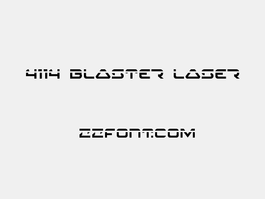 4114 Blaster Laser