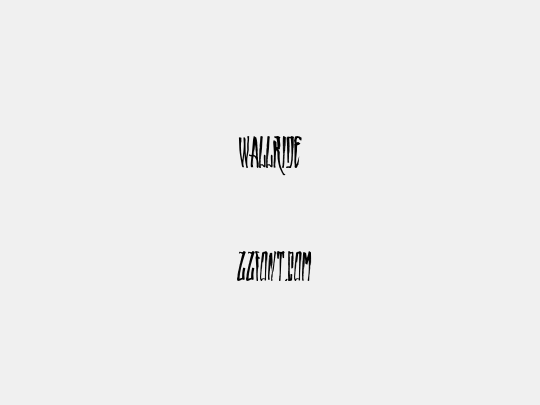 WALLRIDE