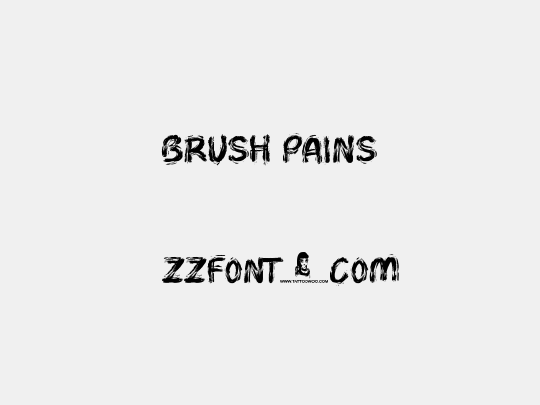 Brush Pains