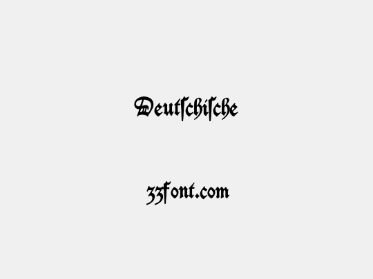Deutschische