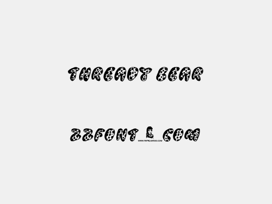 Thready Bear