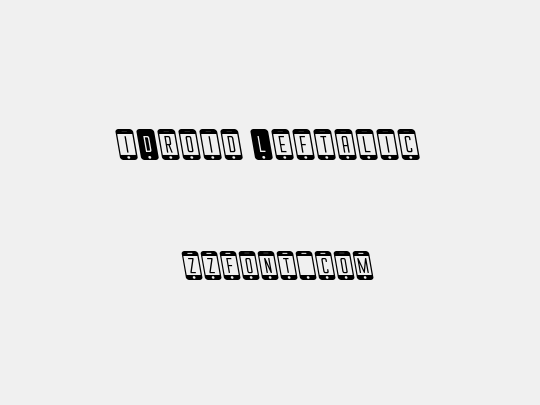 iDroid Leftalic