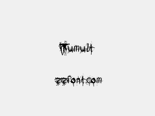 Tumult