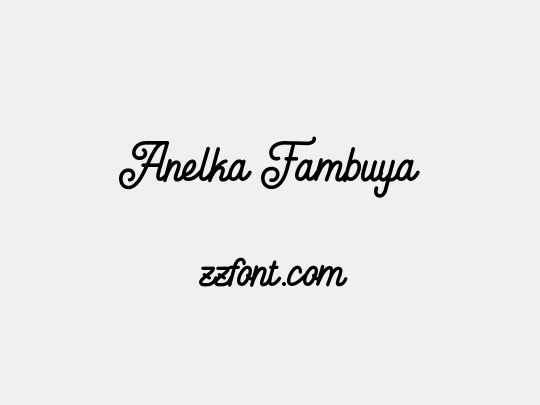Anelka Fambuya