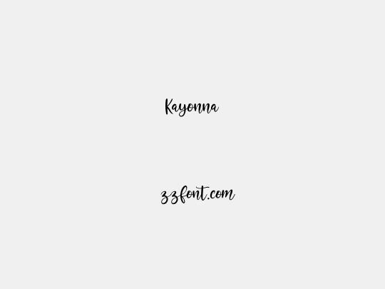 Kayonna