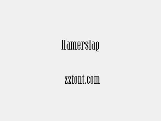 Hamerslag