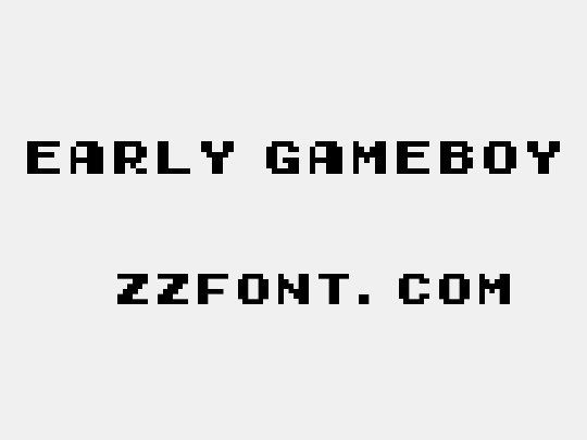 Early GameBoy