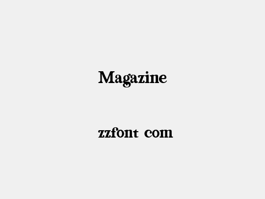 Magazine