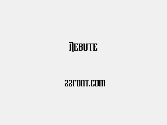 Rebute