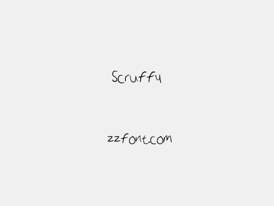 Scruffy
