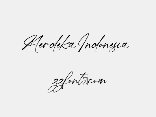 Merdeka Indonesia