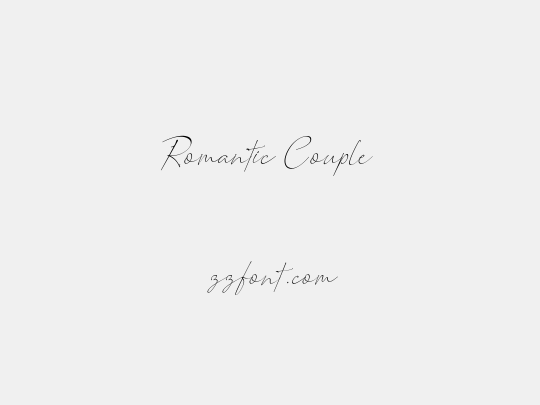 Romantic Couple