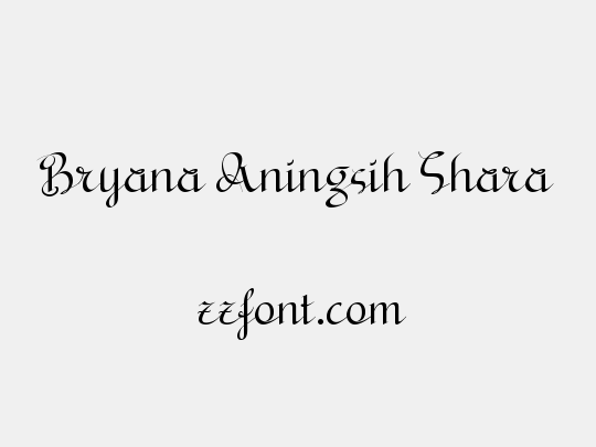 Bryana Aningsih Shara