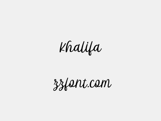 Khalifa