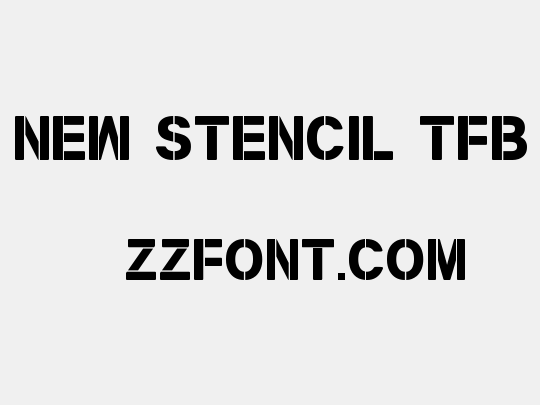 New Stencil tfb