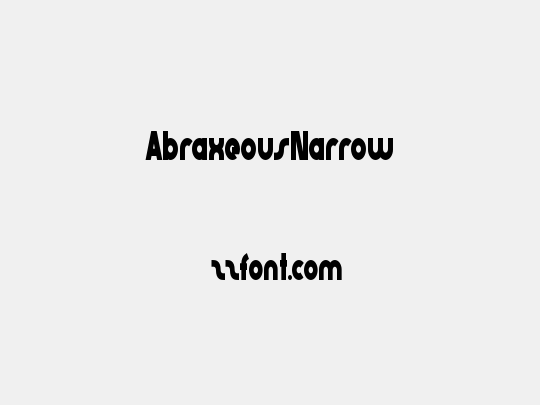 AbraxeousNarrow