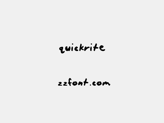 quickrite