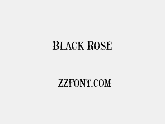 Black Rose