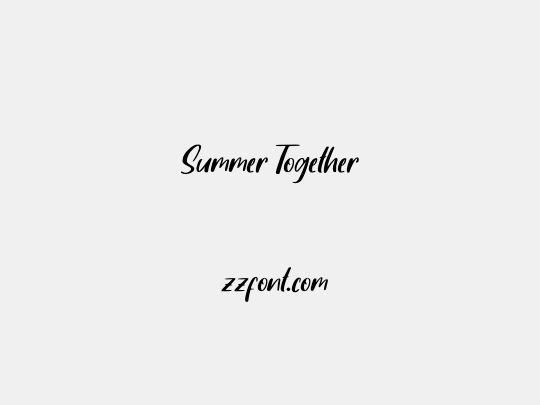 Summer Together