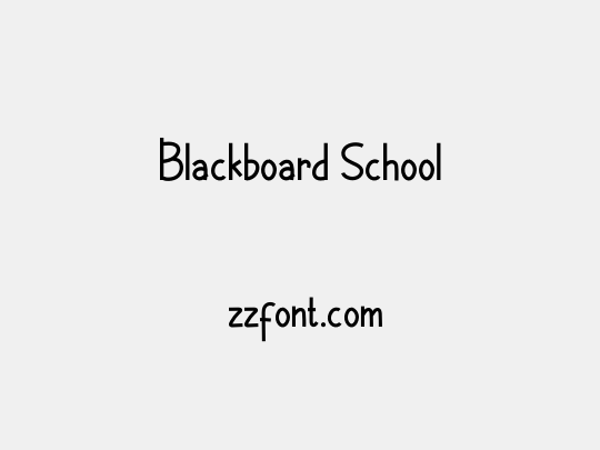 Blackboard School