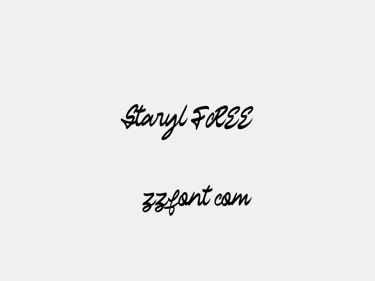 Staryl FREE