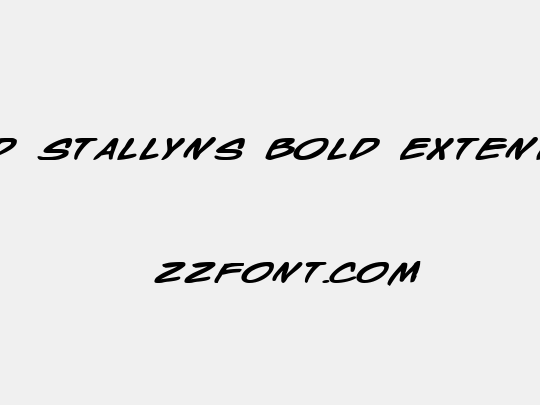 Wyld Stallyns Bold Extended