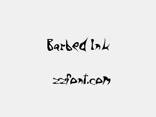 Barbed Ink