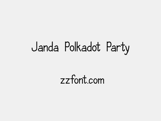 Janda Polkadot Party