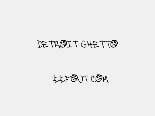 Detroit Ghetto
