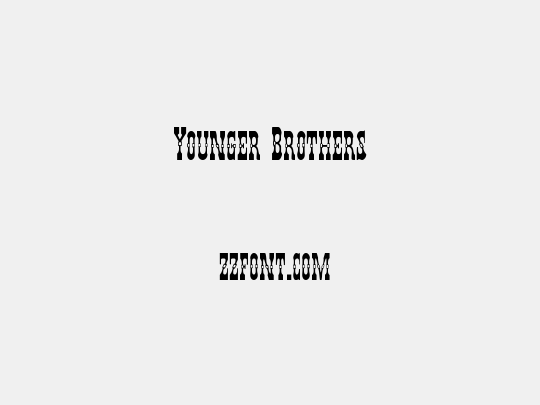 Younger Brothers