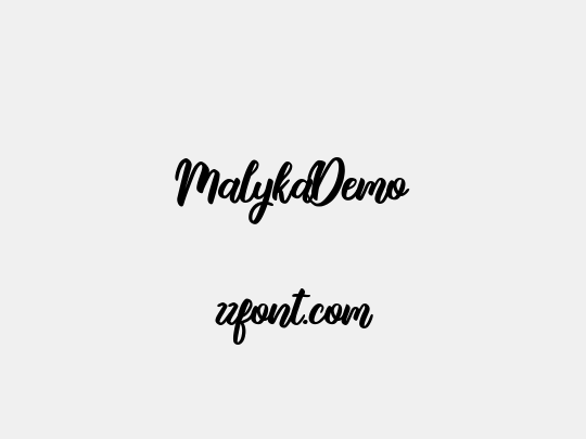 MalykaDemo