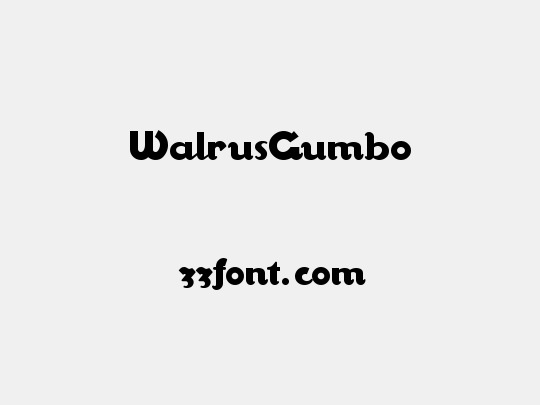 WalrusGumbo