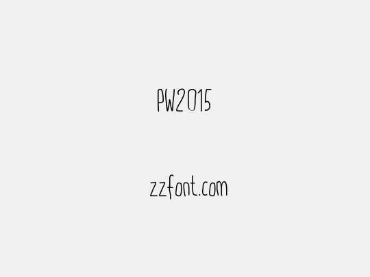PW2015