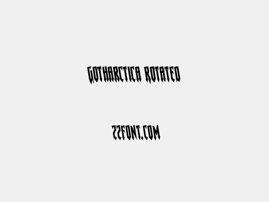 Gotharctica Rotated