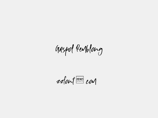 Gaspol Remblong