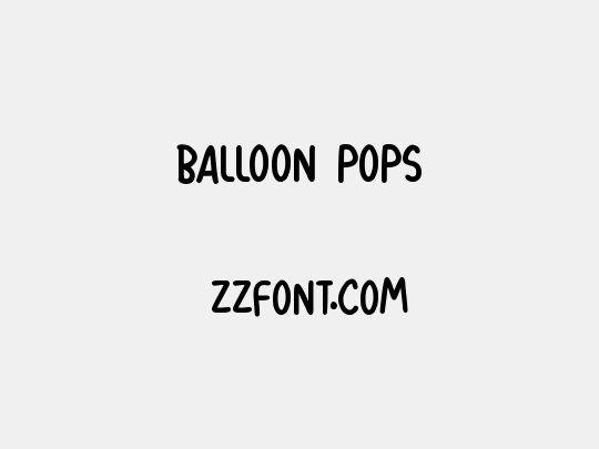 Balloon Pops