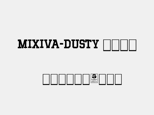 MIXIVA-DUSTY demo