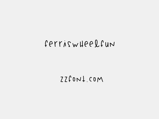 FerrisWheelFun