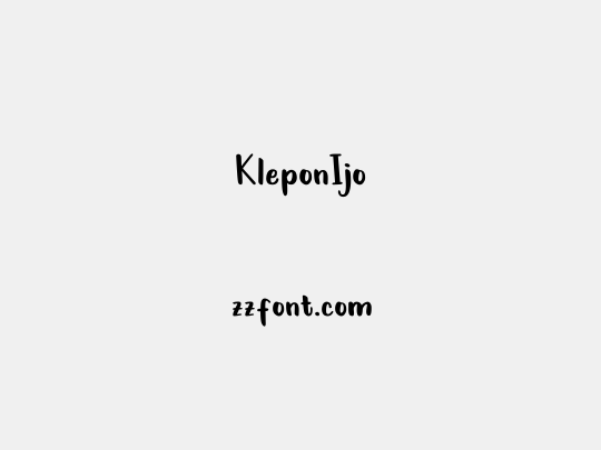 KleponIjo