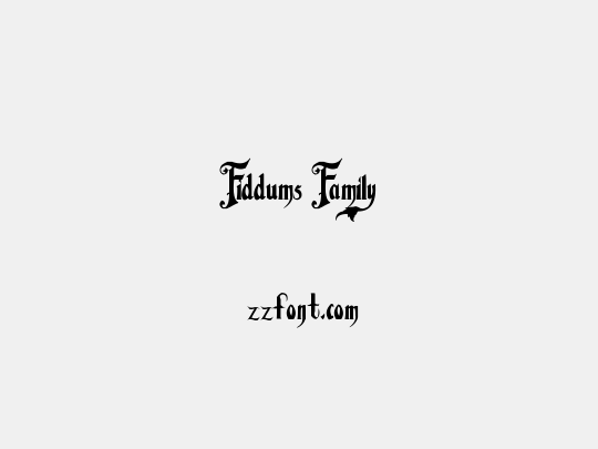 Fiddums Family