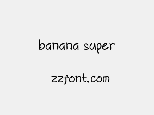 banana super