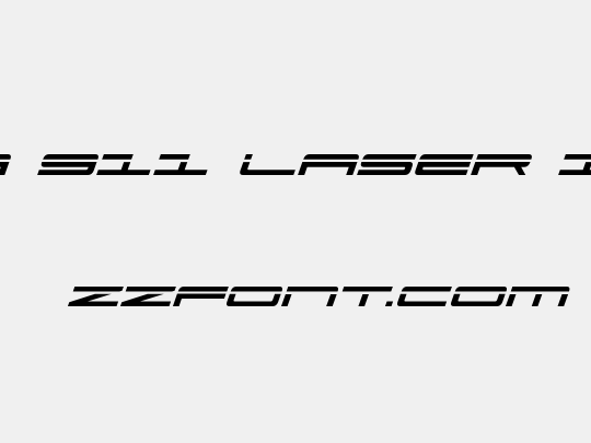Ultra 911 Laser Italic