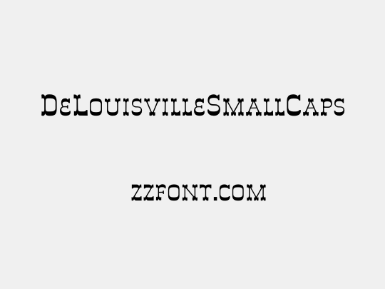 DeLouisvilleSmallCaps
