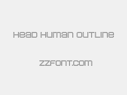 Head Human Outline